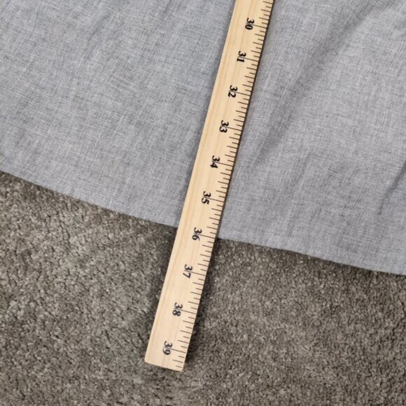 Old Navy Women's Midi Dress Sz L Gray Cotton Embroidery Lined Resortwear Outdoor - Picture 10 of 10